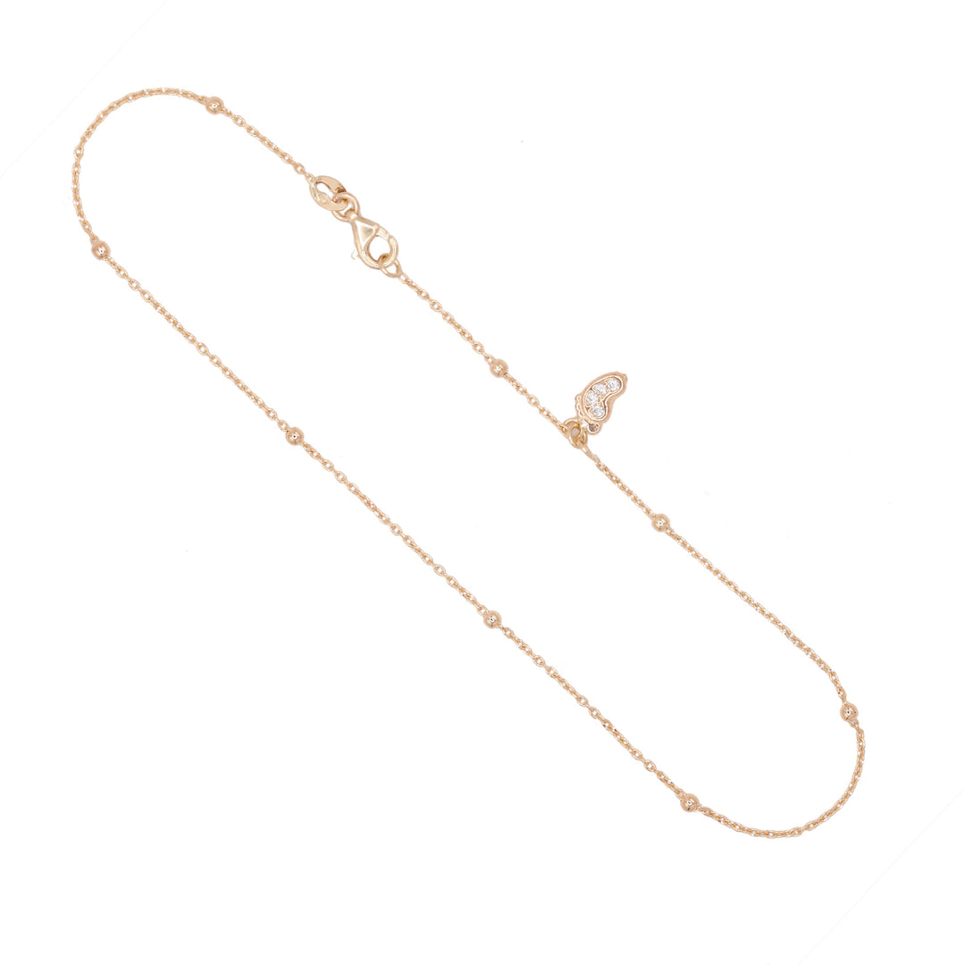 Bratara de Picior cu Bilute si Piciorus