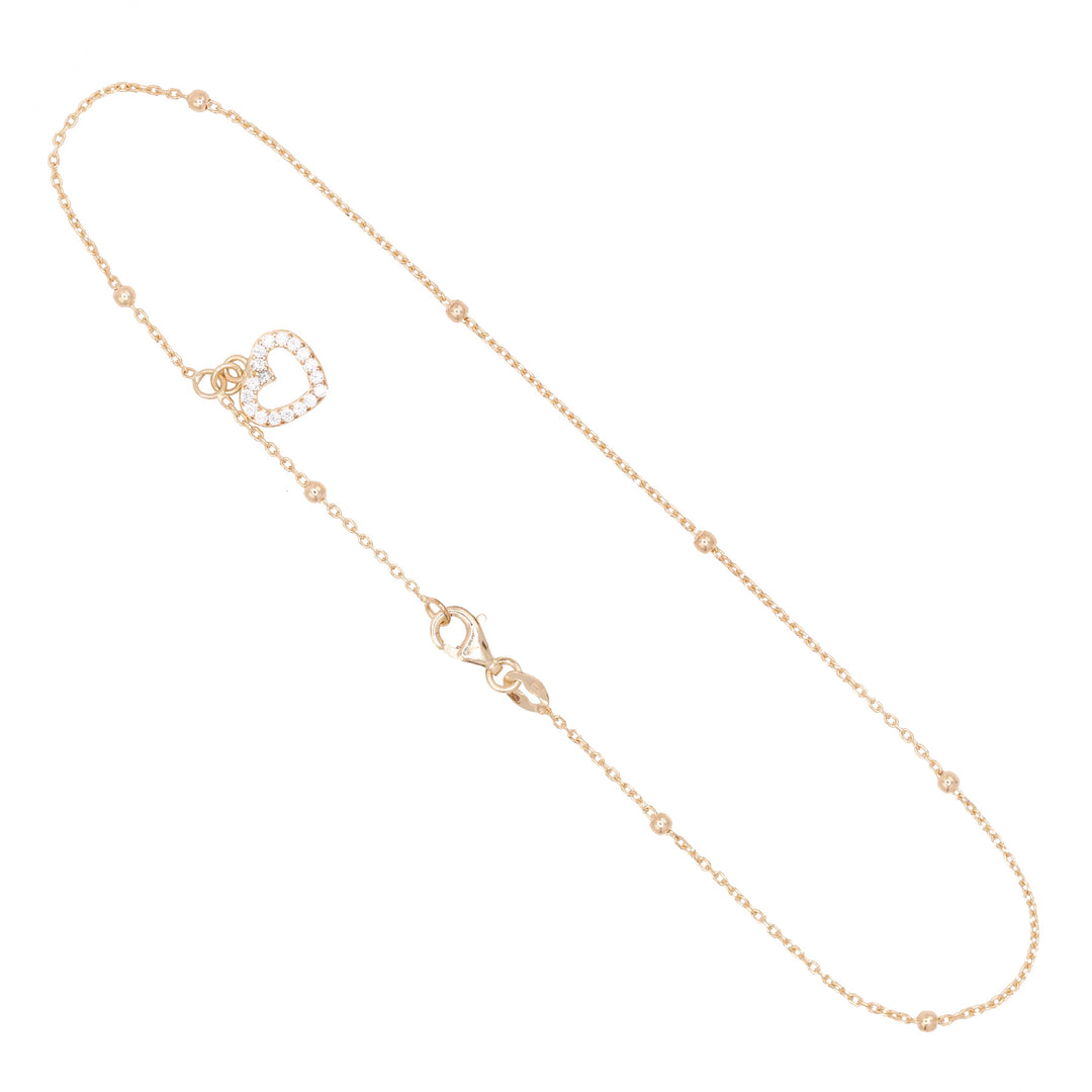 Bratara de Picior cu Inimioara