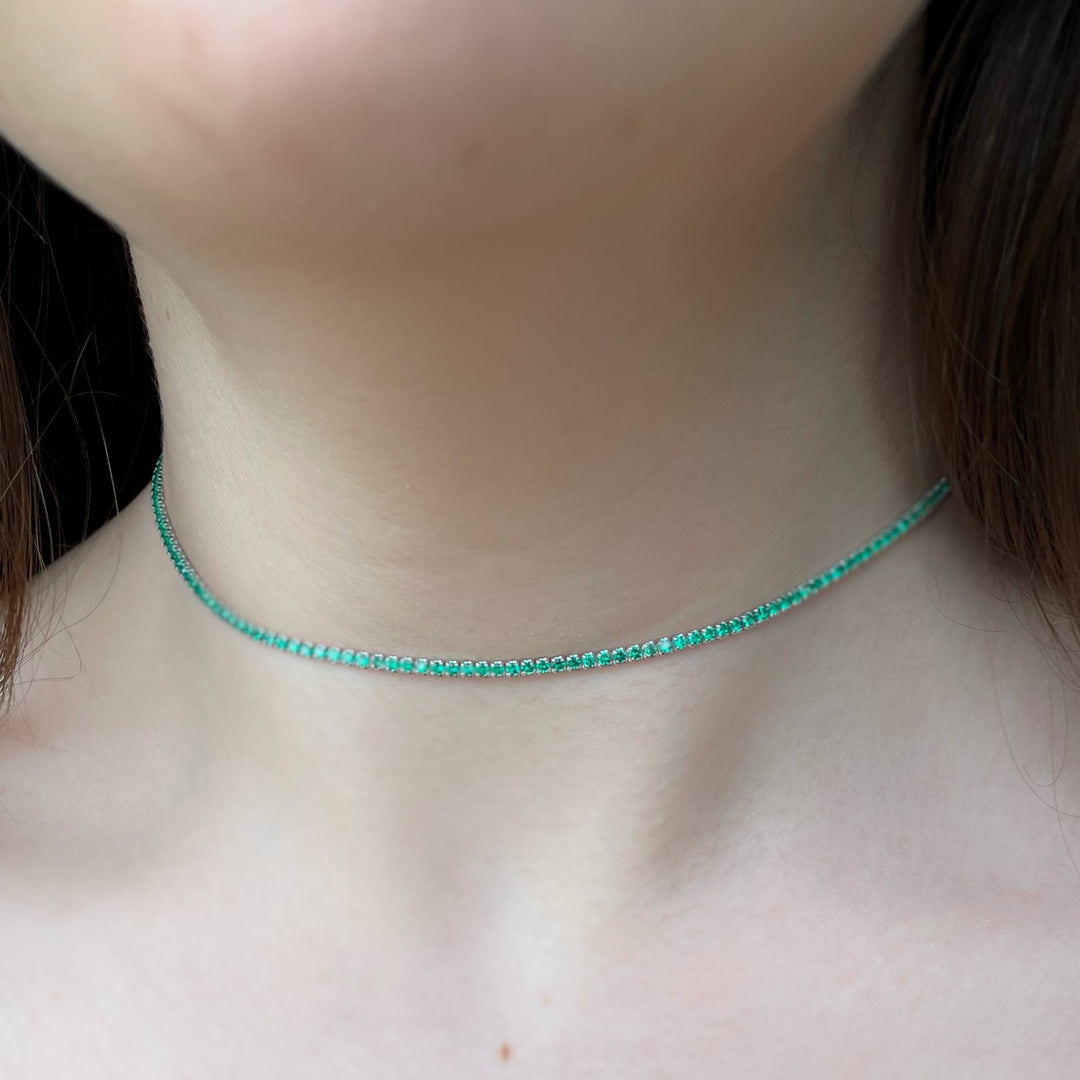 Lant Tennis Zirconia Green