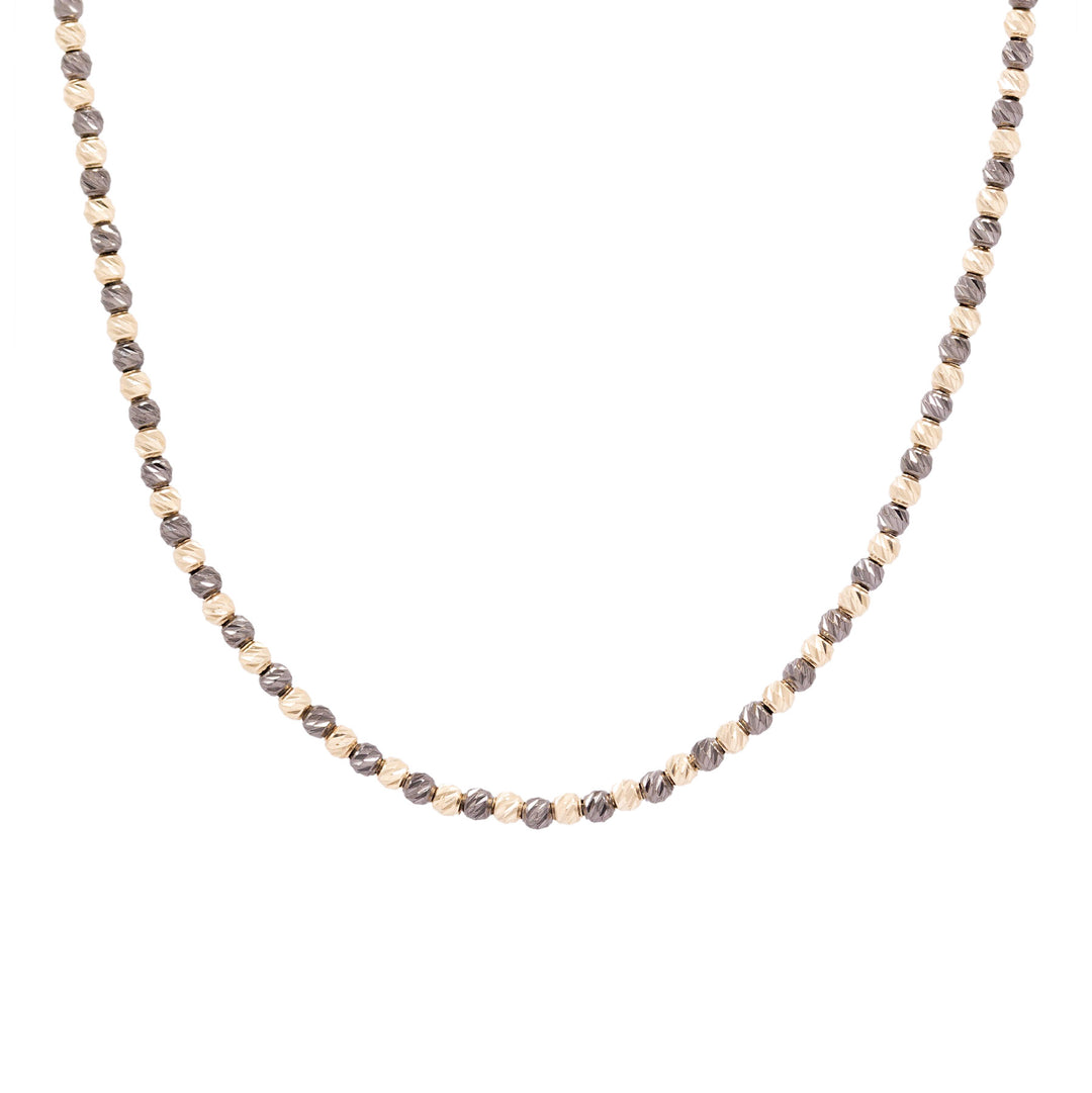 Lant 14K bilute aurii/negre