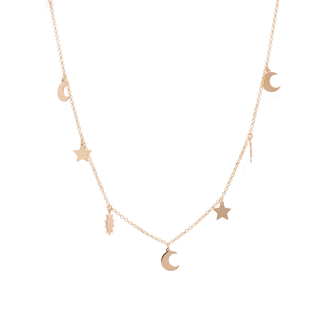 Colier Stelute si Luna
