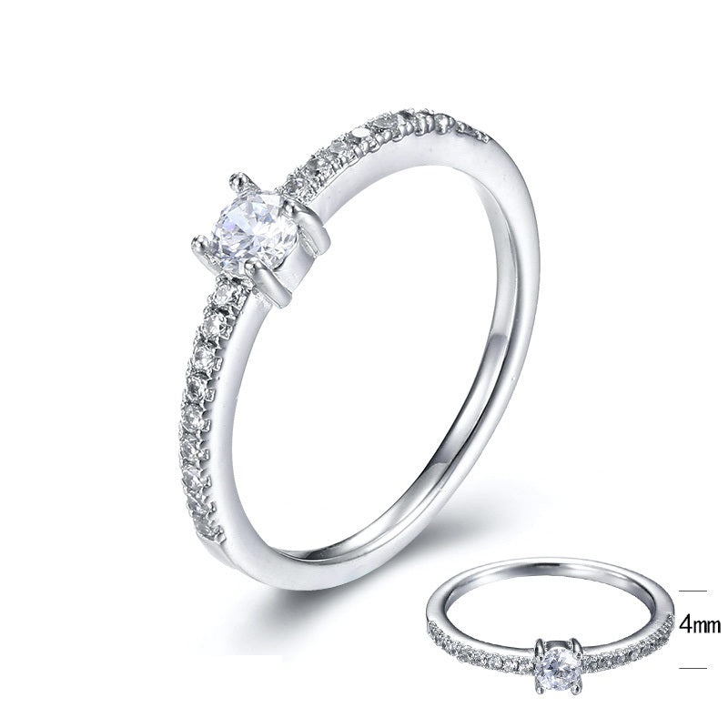 Inel Piatra Zirconiu